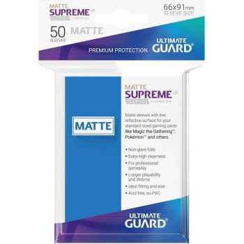 [UGD010819]Ultimate Guard 顏色卡套 Supreme UX Standard Size MATTE Royal Blue (50)