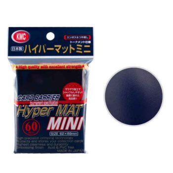 [591]KMC 卡套 HYPER MAT MINI Blue 迷你凹凸 -62x89mm-