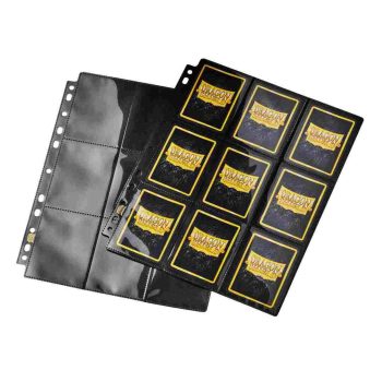 [AT-10311]Dragon Shield 卡簿活頁 18 Pocket Pages - Non-Glare - Standard Size