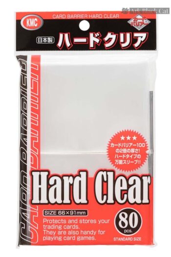 [052]KMC 卡套 HARD CLEAR 標準硬身透明 -66x91mm-