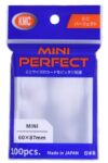 [084]KMC 卡套 MINI PERFECT 迷你透明內膽 -60x87mm-
