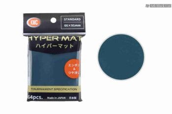 [183]KMC 卡套 HYPER MAT Green 標準凹凸 -66x91mm-