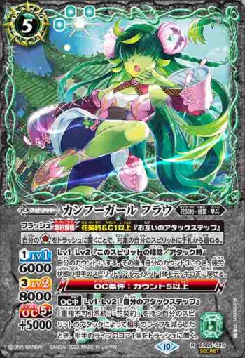 (異畫)BS65-025 R カンフーガール フラウ(BS65收錄/2023年度版)