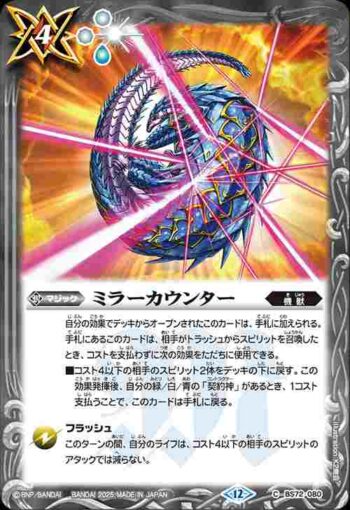 BS72-080 C ミラーカウンター(BS72收錄/2025年度版)
