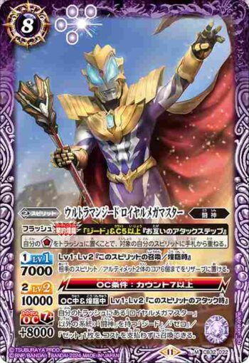 CB32-022 M ウルトラマンジード ロイヤルメガマスター(CB32收錄/2024年度版)