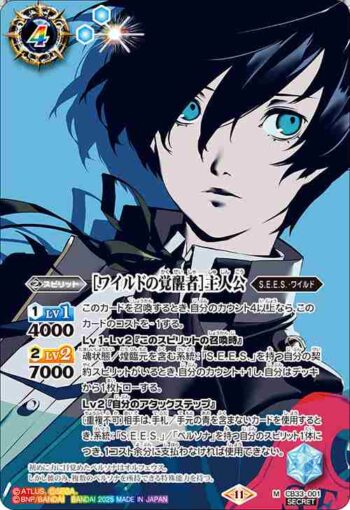 (異畫)CB33-001 M ［ワイルドの覚醒者］主人公(CB33收錄/2025年度版)