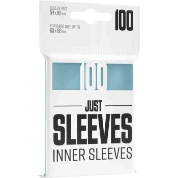 [GGX10002ML]Gamegenic JUST SLEEVES INNER SLEEVES 標準尺寸內膽卡套（100 枚）