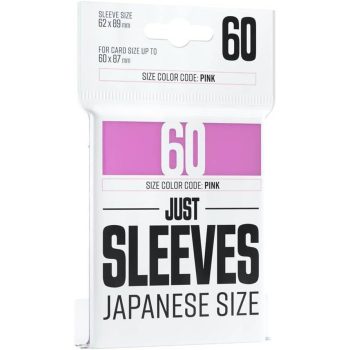[GGX10018ML]Gamegenic JUST SLEEVES JAPANESE SIZE PURPLE 迷你尺寸純色卡套 -62x89mm-（60 枚）