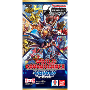 [BT-21]世界匯流 擴充包【DIGIMON CARD GAME】