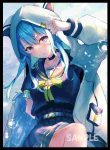 混沌の女神様 星街彗星【水著雜誌風】同人卡套