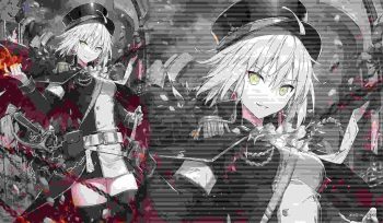 軍服ジャンヌオルタ 同人卡墊