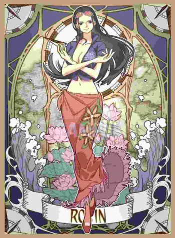 ROBIN【ミュシャ風】同人卡套