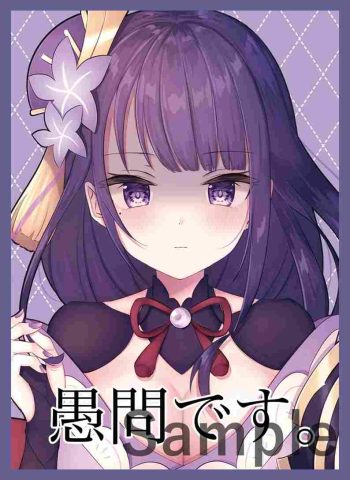 雷電将軍 同人卡套