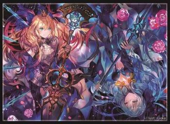フレシア＆クラスター 阿爾托莉亞・Caster 摩根同人卡套