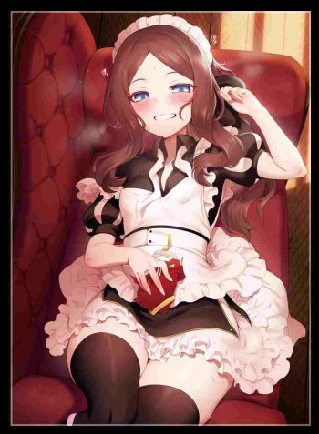 ミッドナイトブルー 李奧納多・達文西【女僕】同人卡套
