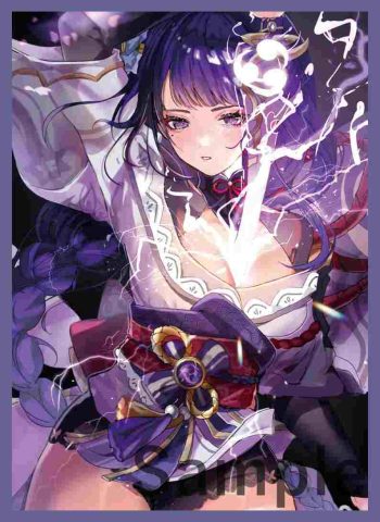雷電将軍 同人卡套