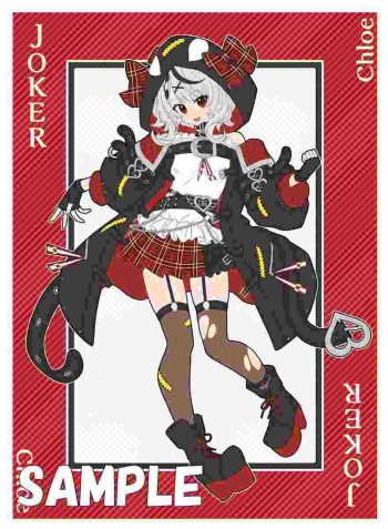 トランプ風JOKER クロヱ 同人卡套