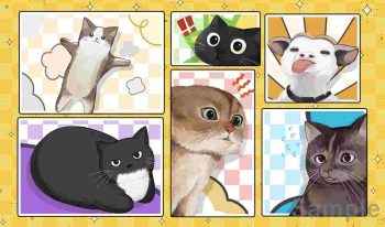 SDねこ 同人卡墊