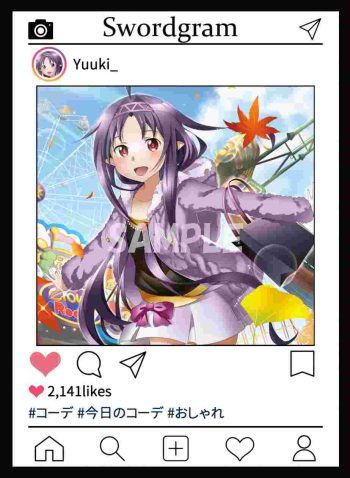 SNS風ユウキ 同人卡套