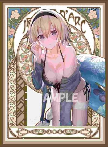 混沌の女神様 貞德【MUCHA Rare】同人卡套