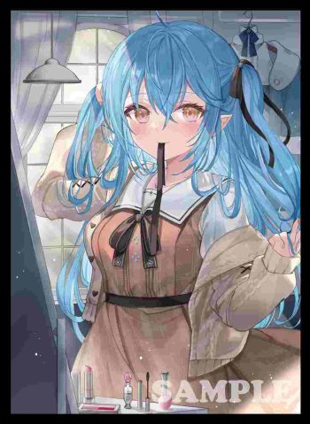 混沌の女神様 雪花菈米【私服】同人卡套