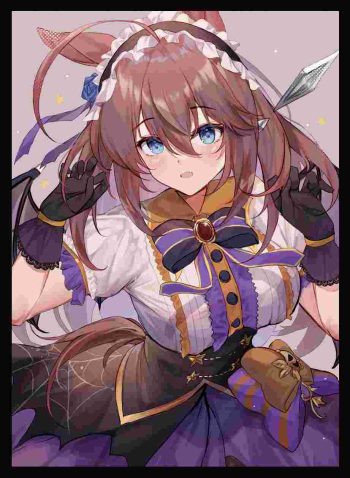 混沌の女神様 美蒲波旁【萬聖節】同人卡套