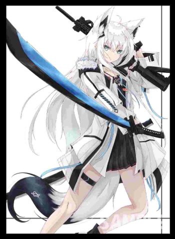 混沌の女神様 白上吹雪【武裝】同人卡套