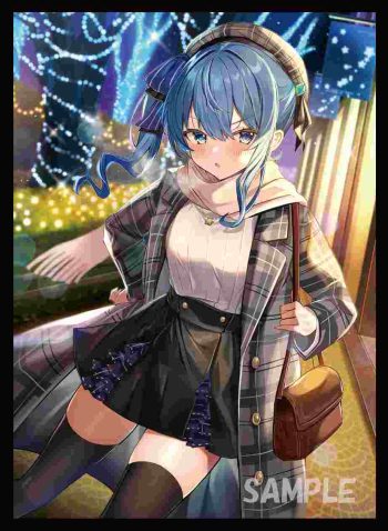 混沌の女神様 星街彗星【聖誕夜】同人卡套
