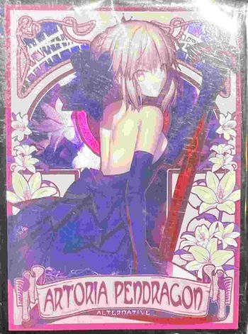 混沌の女神様 Saber Alter【MUCHA Metallic Rare】同人卡套