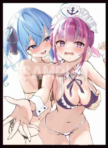 すいせいあくあ 同人卡套