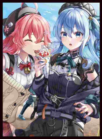 すいせい＆みこ 同人卡套