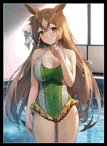 ミッドナイトブルー 裏見光鑽【水著】同人卡套