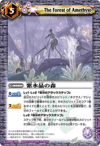BS02-079 C 紫水晶の森(ASIA收錄/2009年度版)