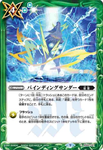 BS60-091 C バインディングサンダー(BS60收錄/2022年度版)