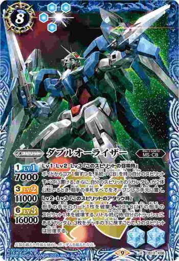 CB13-X06 X ダブルオーライザー(CB27收錄/2023年度版)