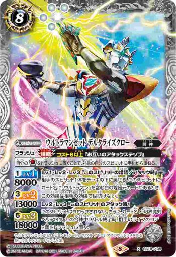 CB18-X05 X ウルトラマンゼット デルタライズクロー(CB18收錄/2021年度版)