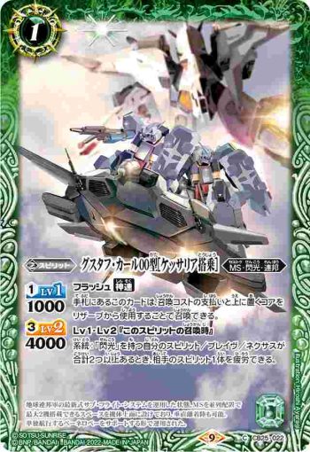 CB25-022 C グスタフ・カール００型[ケッサリア搭乗](CB25收錄/2022年度版)