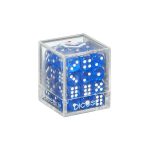 [DSI00002]DICESKI 6 面骰子 Translucent - 12mm D6 Blue (36 Dice)