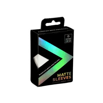 [KIK00016]KARDIKO 標準尺寸卡套 Standard Size Sleeves - Matte White（100 枚）