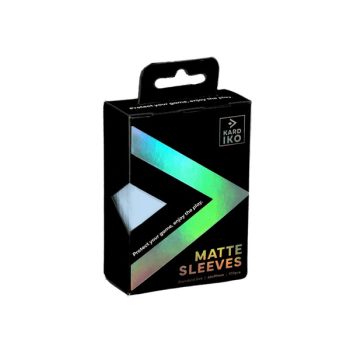 [KIK00020]KARDIKO 標準尺寸卡套 Standard Size Sleeves - Matte Glacier（100 枚）