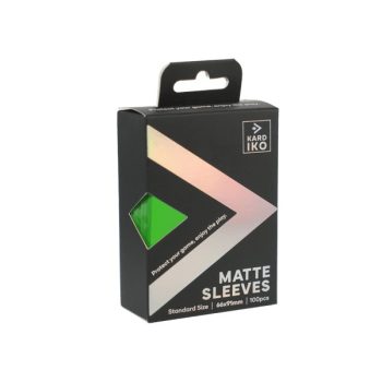 [KIK00023]KARDIKO 標準尺寸卡套 Standard Size Sleeves - Matte Emerald（100 枚）