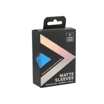 [KIK00024]KARDIKO 標準尺寸卡套 Standard Size Sleeves - Matte Azure （100 枚）