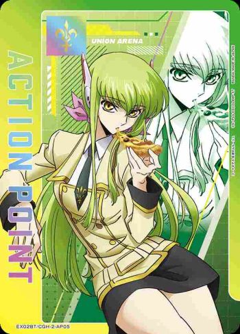EX02BT/CGH-2-AP05 行動值卡(Code Geass 反逆的魯路修)