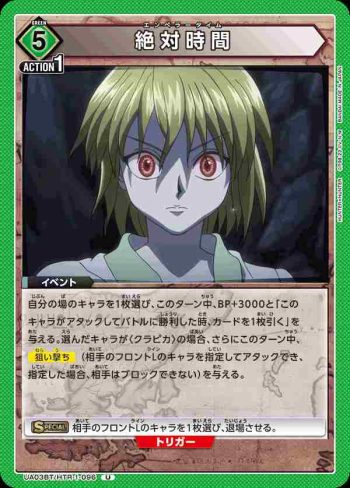 UA03BT/HTR-1-096 U 絶対時間