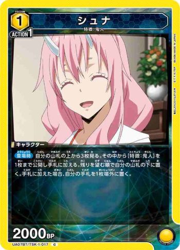 UA07BT/TSK-1-017 C シュナ