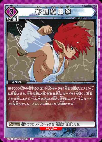 UA21BT/YYH-1-030 U 修羅旋風拳
