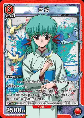 UA21BT/YYH-1-090 SR 雪菜