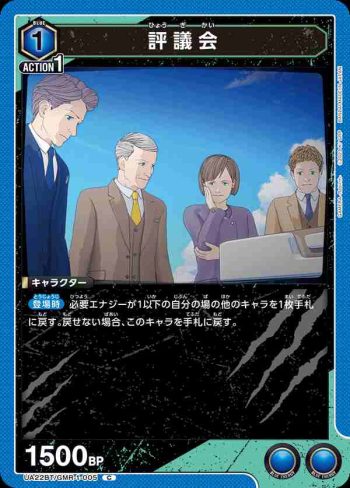UA22BT/GMR-1-005 C 評議会