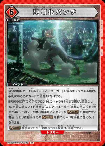 UA23BT/AOT-1-096 U 硬質化パンチ