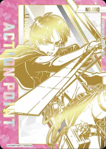 (異畫)UA23BT/AOT-1-AP01★ アクションポイントカード(進撃の巨人)